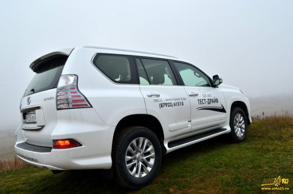 Фейслифтинг Lexus GX 460 – комфорт и брутальность: тест-драйв